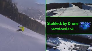 STUHLECK by DRONE  Snowboard und Ski [upl. by Nessy]