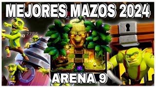 Los MEJORES MAZOS para la ARENA 9  ARENA SELVATICA 2024 [upl. by Zehc]