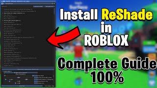 How To Install ReShade in ROBLOX Complete Guide [upl. by Ives182]