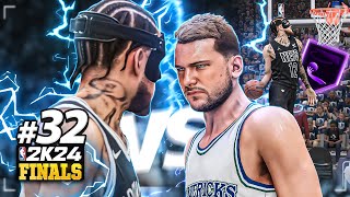 DUELO ÉPICO CONTRA LUKA NAS FINAIS NBA 2K24 MyCareer Ep32 [upl. by Ruenhs830]