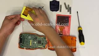 LCD Screen Display Replacement for Actron CP9690 Elite AutoScanner [upl. by Addiel]