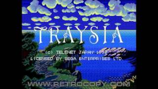 Traysia Sega Genesis  Mega Drive Intro [upl. by Girovard]