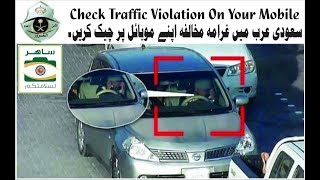 How to Check Traffic Violation Fine On Your Mobile [upl. by Adnelg]