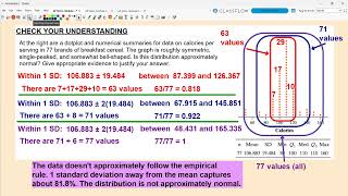 AP Statistics  The Normal Distribution  Part 1 [upl. by Taddeusz]