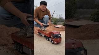 Remote operated cargo toy truck shortsvideo [upl. by Tynan]