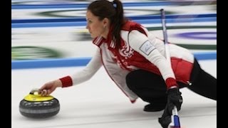 CURLING Anna Sidorova  Skip  Team Russia 2012 European Curling Champions [upl. by Bruell]