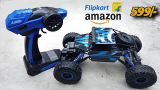 Unboxing and Testing  RC ROCK CRAWLER 4WD RALLY CAR  High Speed Offroad RC CAR 118 Scale 24GHz [upl. by Richara]