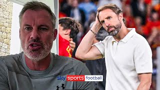 Jamie Carragher wants Southgate to stay on as England boss despite Euro final heartbreak 🗣 [upl. by Yanttirb]