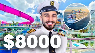 تجربتي على اكبر سفينة سياحية في العالم 🚢8000 [upl. by Beeck]