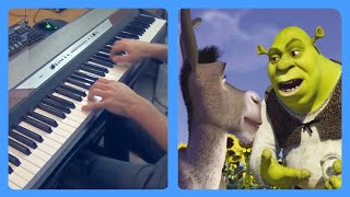 The Entire Shrek Movie  Piano Dub [upl. by Rozek272]