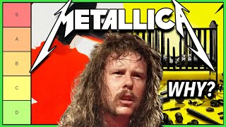 METALLICA Albums RANKED Best To WORST [upl. by Bank]