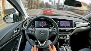 2022 OPEL GRANDLAND  Executive  12l 130hp  POV Test Drive  Fuel consumption info [upl. by Nnaj]