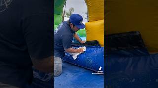 ￼ Heavy duty bounce house cleaner how to clean a bounce house BounceHouseCleaning￼ [upl. by Mikey]