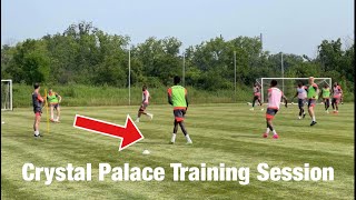 Crystal Palace Training Session in Chicago LakeForestAcad [upl. by Alansen]