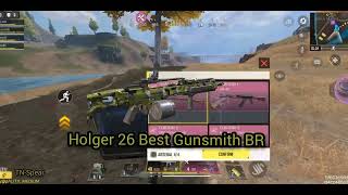 Holger 26 Best Gunsmith BR Cod mobile 2024  codmobile [upl. by Aihsened904]