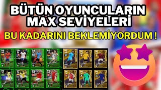 GELEN OYUNCULARIN MAX SEVİYELERİ 👀 SEVİYELER MUAZZAM 🤩🔥 E FOOTBALL 2024 [upl. by Issak]