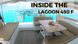 SOLD Inside the Lagoon 450F  we take a thorough look at All In [upl. by Westphal597]