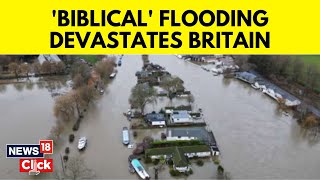 UK Flood News  Several Villages Across United Kingdom Are Currently Flooded  English News  N18V [upl. by Aleet]