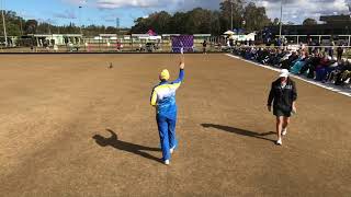 2018 Womens Bowls NSW State Singles Final  Timelapse [upl. by Elrem220]