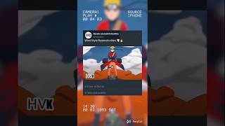 Wind style rasinshrukine wind 🍃naruto anime shortanime viralshorts shorts [upl. by Licht]