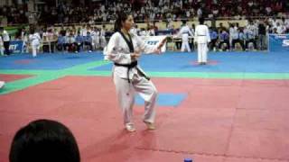 JANICE LAGMANNATIONAL POOMSAE09TAEGUK8 [upl. by Spiers]