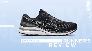 ASICS Kayano 28  Runners Review  Fit2Run [upl. by Irrehs]