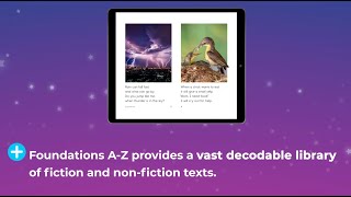 Decodable Books and Passages  Foundations AZ [upl. by Sukul]