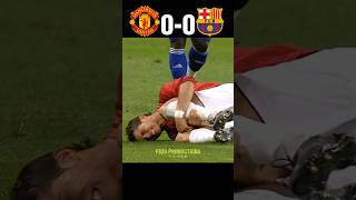 Ronaldo Showed Lionel Messi who is the Boss  Man United vs Barcelona Imaginary football ronaldo [upl. by Driscoll]