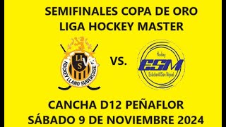 SEMIFINALES LIGA MASTER COPA DE ORO LLANO MASTER VS ESM [upl. by Lehsar]