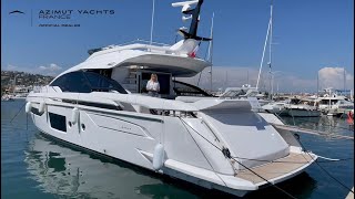 AZIMUT S8  BATEAU A VENDRE  AZIMUT YACHTS FRANCE [upl. by Meneau388]