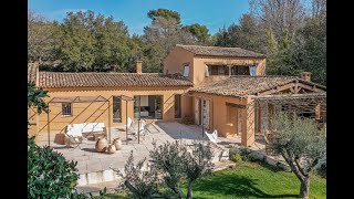 Charming and luxurious provencal home tour  La Colle sur Loup [upl. by Enetsirhc]