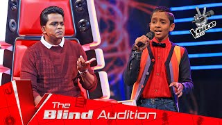 Rehan JayasooriyaLassanata Pipuna Wanamal ලස්සනට පිපුණු වන මල්  Blind Auditions [upl. by Blaine]