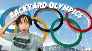 I Threw My Own Epic Backyard OLYMPICS 🏅 [upl. by Polak]