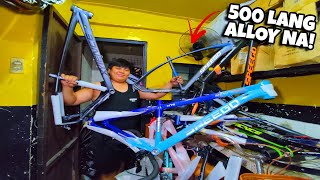 MAGIC BODEGA NA PUNONG PUNO NG MURANG PYESA 500 PESOS LANG MAY BIKE FRAME KANA BAGO NA ALLOY PA [upl. by Habeh513]