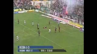 Stagione 20022003  Reggina vs Inter 12 [upl. by Wake]