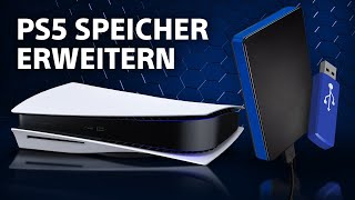 PS5 Speicher erweitern So gehts [upl. by Nyladnohr417]