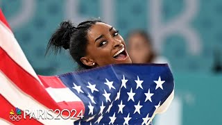 Simone Biles power inspires even Beyoncé  Paris Olympics  NBC Sports [upl. by Omle863]