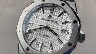 Audemars Piguet Royal Oak MIDSIZE 15450STOO1256ST01 Audemars Piguet Watch Review [upl. by Sarina]