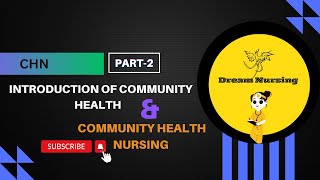 Introduction of Community Health amp Community Health Nursing II CHN II In Hindi II Part 2 II [upl. by Champaigne674]