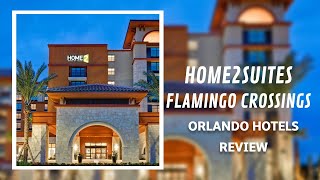 Home2 Suites By Hilton Orlando Flamingo Crossings Near Disney World Orlando Hotels Review [upl. by Archy]