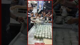 Special Mawa Rabri Lassi Making  Ajmeri lassi House  Summer Street Drink  Wahjoc Food [upl. by Ora]