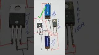 Power supply24volt to 12volt DC supply electronic shortsfeed [upl. by Hammel768]