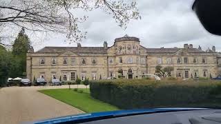 Driving up to Grantley Hall in the Yorkshire Dales [upl. by Auberon]