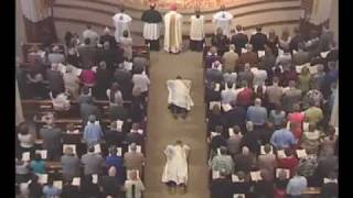 Ordination Mass  Litany of the Saints [upl. by Enileqcaj206]