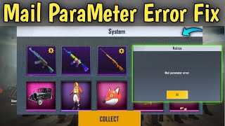 Mail Parameter Error Problem Fix  Pubg Mobile Lite Redeem Code Today  Pubg Lite Today Redeem Code [upl. by Zosi]