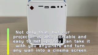 cy300 Projector product presentation video [upl. by Sartin]