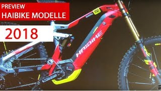 PREVIEW HAIBIKE EBike Modelle 2018 sDuro amp xDuro [upl. by Nwahsak]