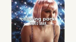 video star colorings  ae like coloring vs [upl. by Akiemat602]