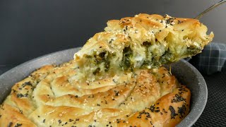 Сырный пирог со шпинатом из теста фило Восторг как вкусно [upl. by Meekahs217]