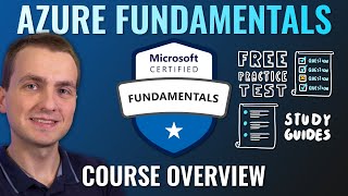 AZ900  Microsoft Azure Fundamentals Full Course Free Practice Tests Website and Study Guides [upl. by Adnala17]